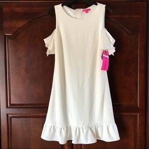 NWT Betsy Johnson White Dress
